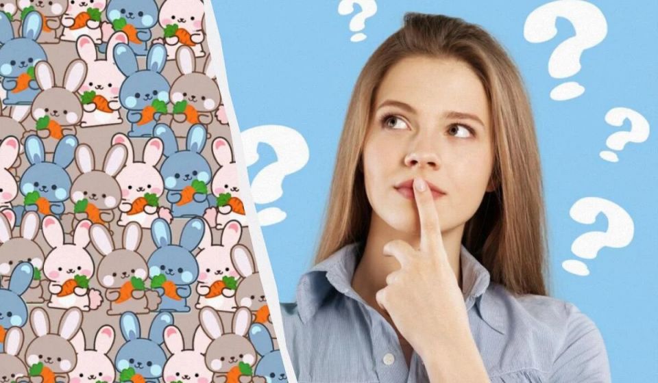 Кто прячется в мире зайцев? Найдите кота за 7 секунд!