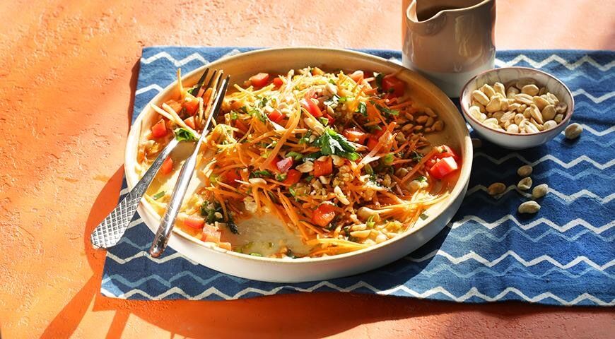 Морковный салат с кунжутом и имбирем: новый взгляд на привычные рецепты