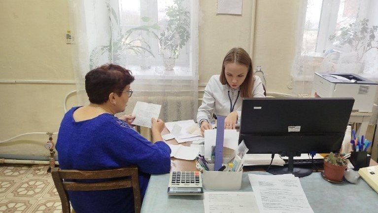 В рамках проекта «Добро в село» медики провели прием в Заволжском районе
