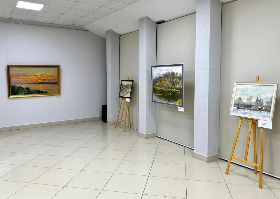 Выставка лирических пейзажей Ивановской области открылась в Родниках