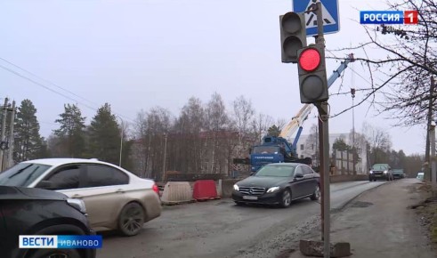 Ремонт дороги в сторону Авдотьино доставляет много неудобств ивановским автовладельцам