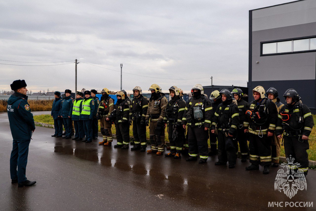 В городе Иваново прошли опытные пожарно-тактические учения В городе Иваново прошли опытные пожарно-тактические учения