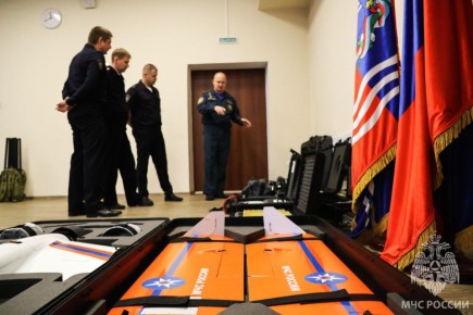 С высоты птичьего полета. Специалисты подразделения беспилотных авиационных систем МЧС России с коллегами МВД обсудили вопросы взаимодействия по решению вопросов о снижении риска бедствий комплексного характера, с учетом...