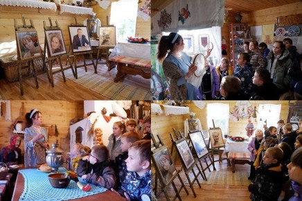 Выставка ручной вышивки открылась в Лухе Ивановской области