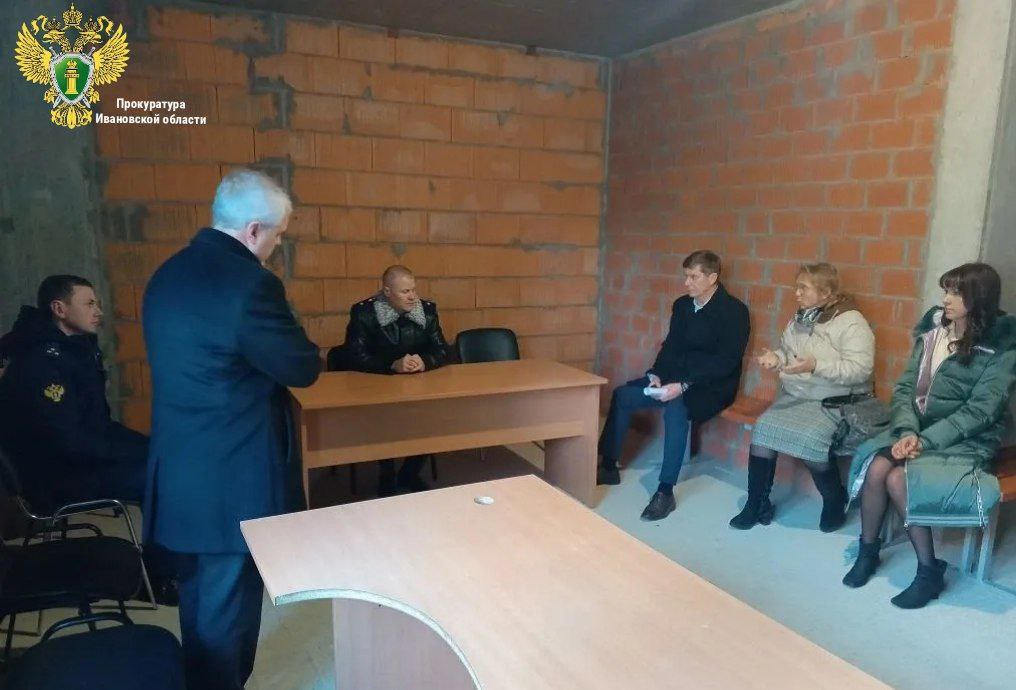 Прокурор Ивановской области посетил объект долевого строительства в областном центре