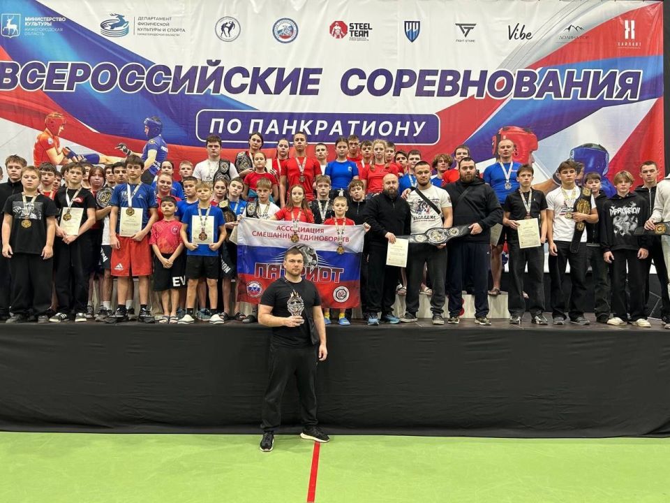 Спортсмены Ивановской области завоевали 51 медаль на Всероссийском турнире по панкратиону