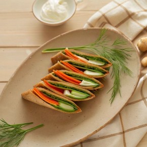 Вдохновение весны: пять свежих рецептов для яркого стола