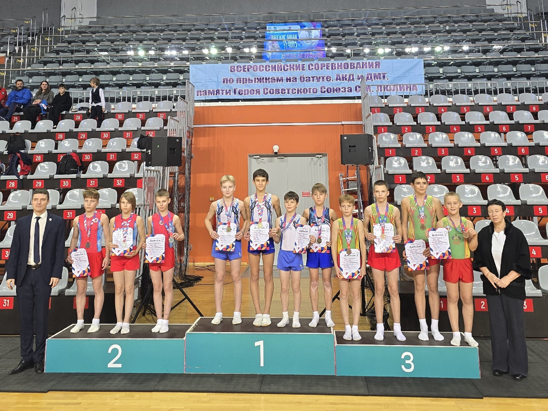 Спортсмены из Иванова победили на Всероссийских соревнованиях по прыжкам на батуте
