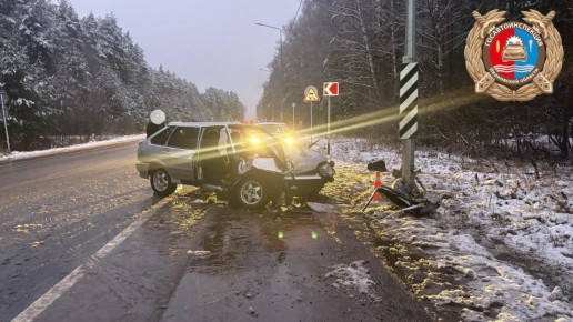 Пьяный 22-летний водитель устроил аварию на трассе в Ивановской области