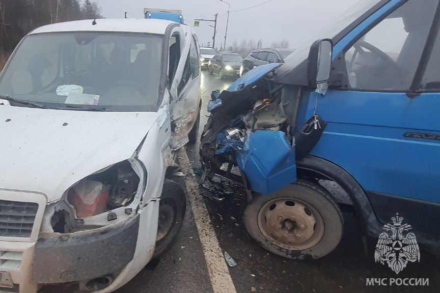 В ДТП у деревни Куликово Ивановского района пострадали 5 человек