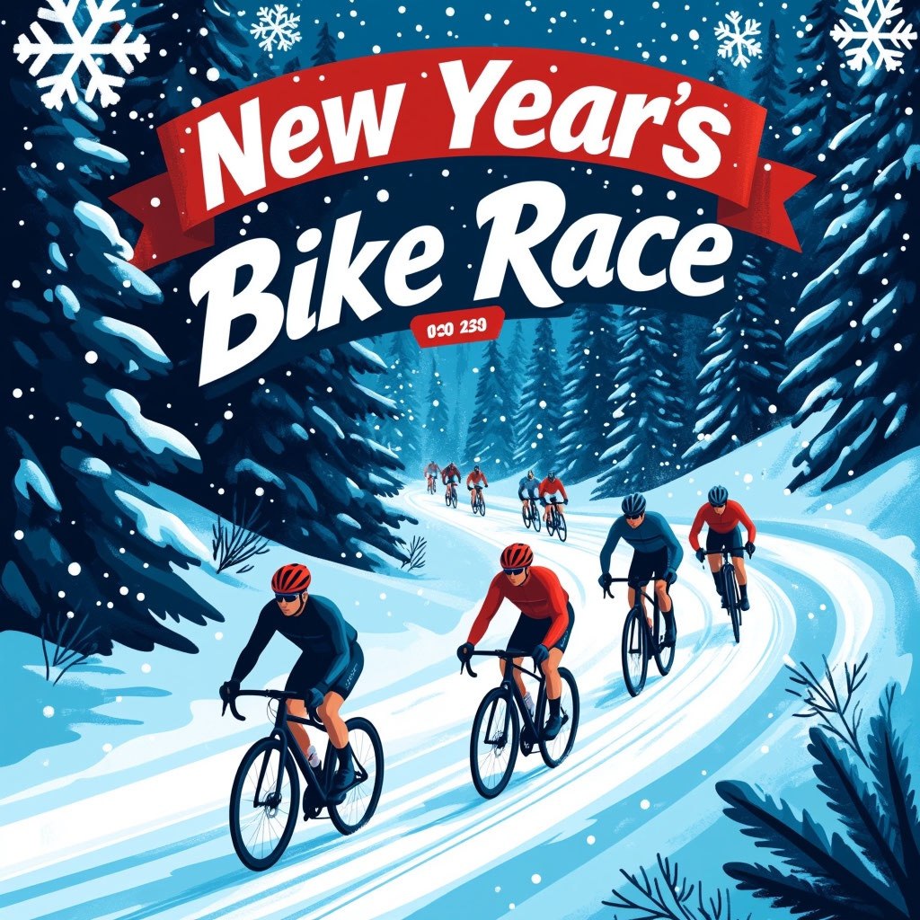 Новогодняя велогонка пройдет в Иванове