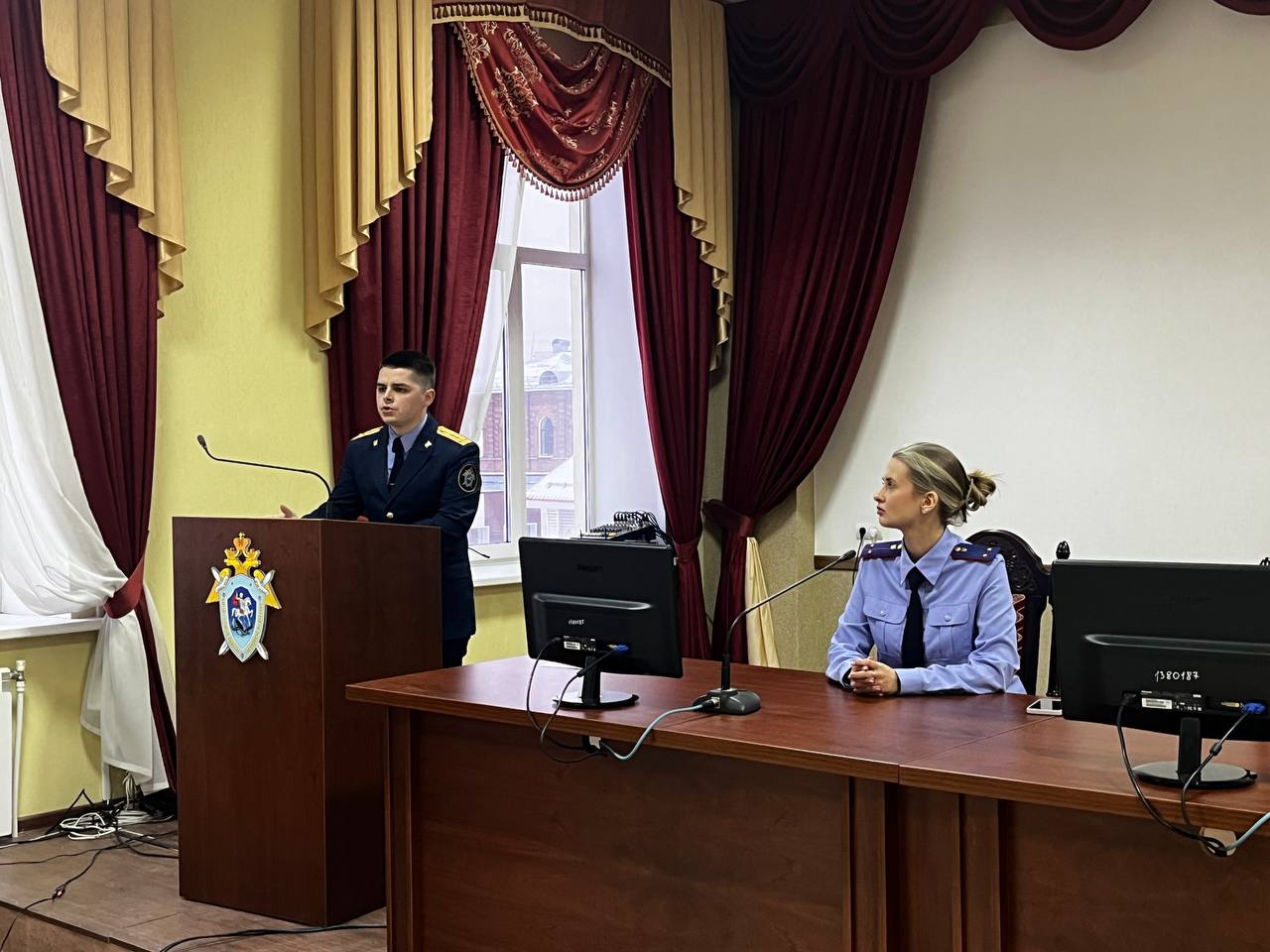 Школьники побывали на занятии в следственном управлении СК России по Ивановской области