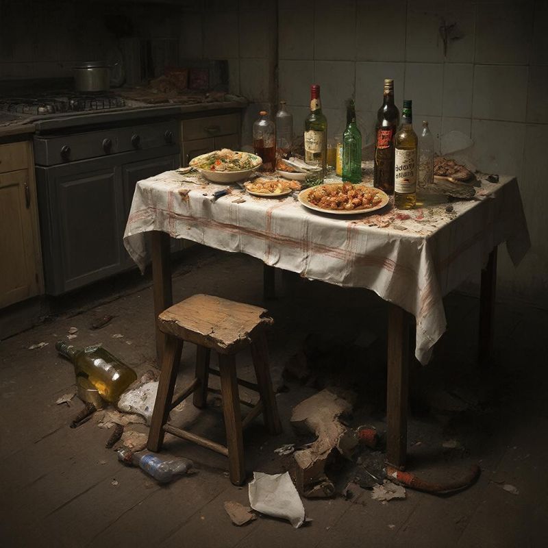 Застолье в Ивановской области закончилось избиением гостя табуретом