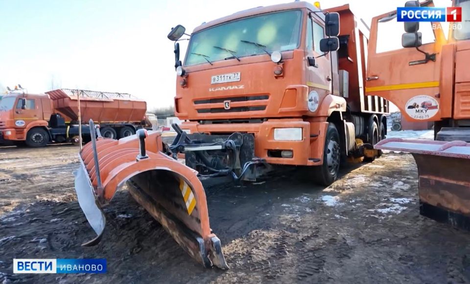 В расчистке ивановских улиц задействуют 3 новых КДМ