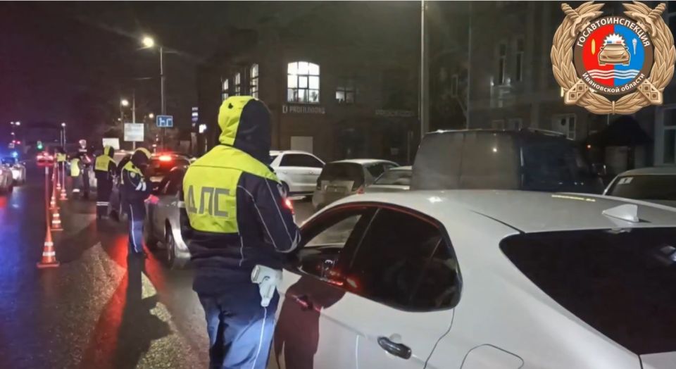 Ивановским водителям устроили пятничную проверку на трезвость