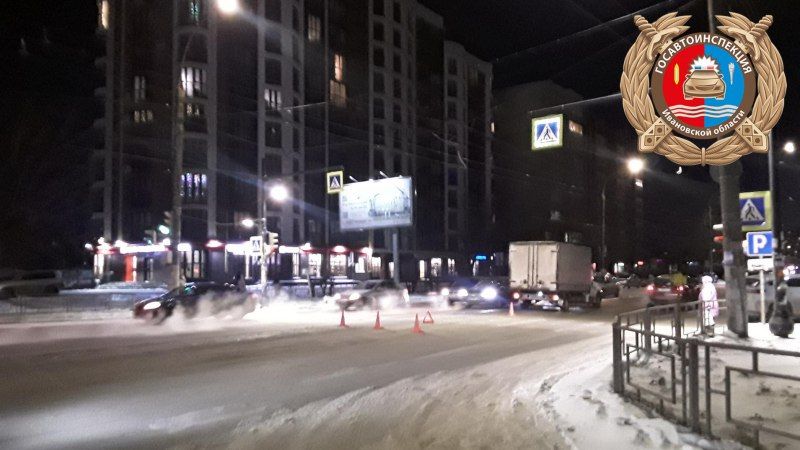 Две аварии с пешеходами случились в Иванове одновременно