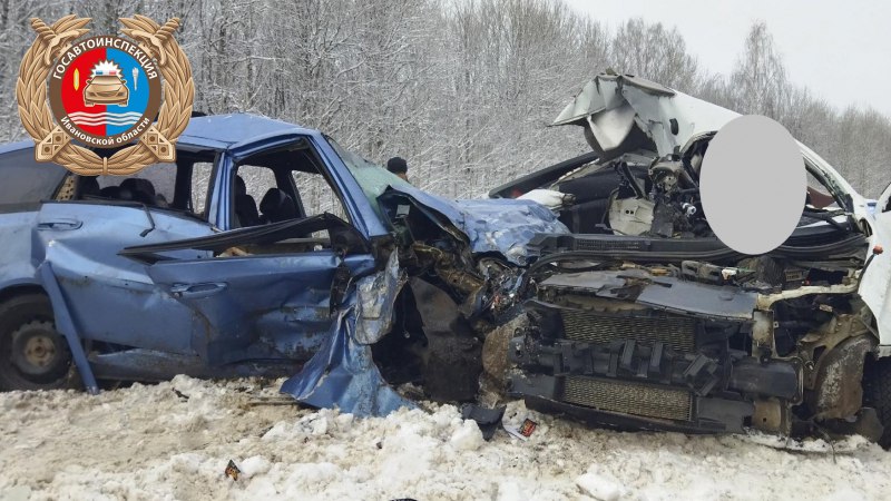 Водитель погиб в ДТП в Ивановской области