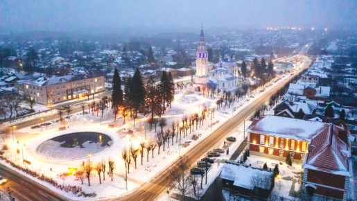 В исторических центрах трех малых городов Ивановской области внедрены элементы туристского кода