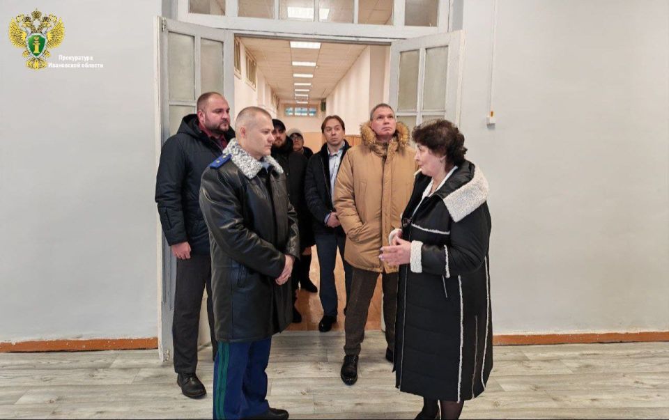 Прокурор Ивановской области Андрей Жугин посетил ряд объектов, где завершены работы в рамках нацпроектов и госпрограмм