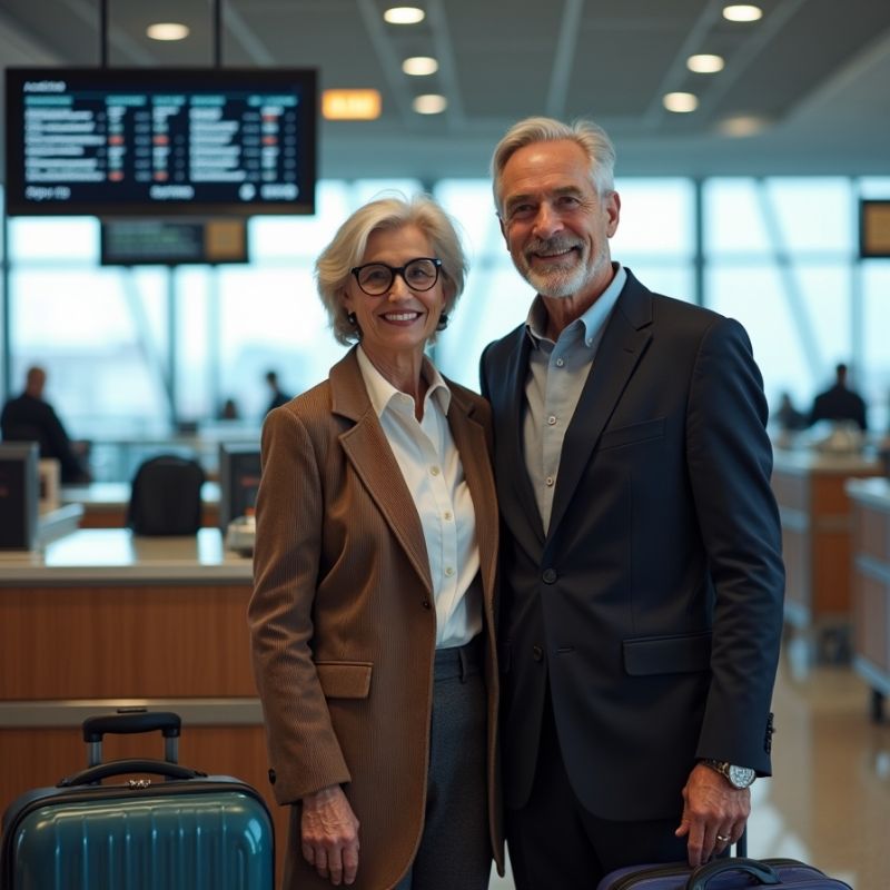 Аэропорты для старших: какие новые привилегии появились для путешественников 65+