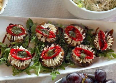 Сочная закуска с баклажанами для ваших гостей