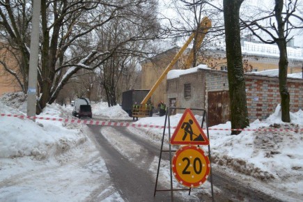 На улицах Иванова начался снос аварийных деревьев