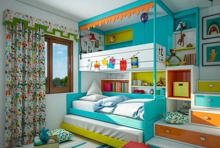 Как создать уютный и стильный интерьер детской комнаты