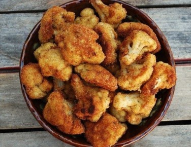 Пикантная цветная капуста в хрустящей корочке