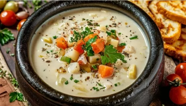 Тепло океана в тарелке: как приготовить легкий суп из лосося