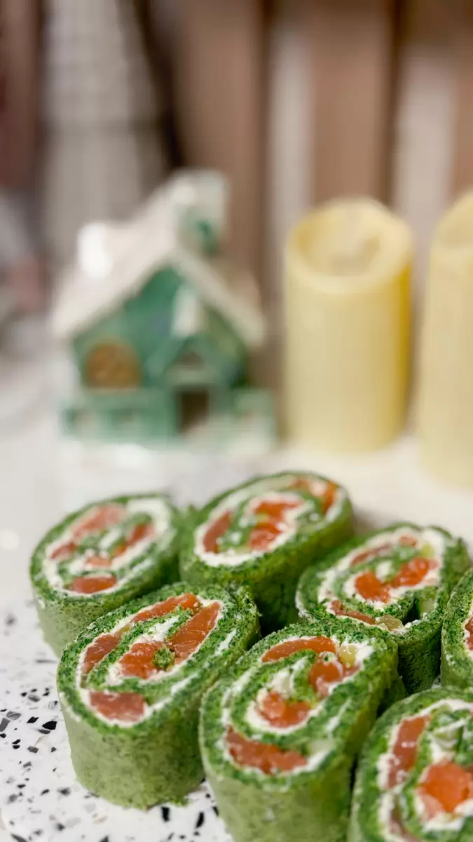 Как быстро приготовить шпинатный рулет с рыбой