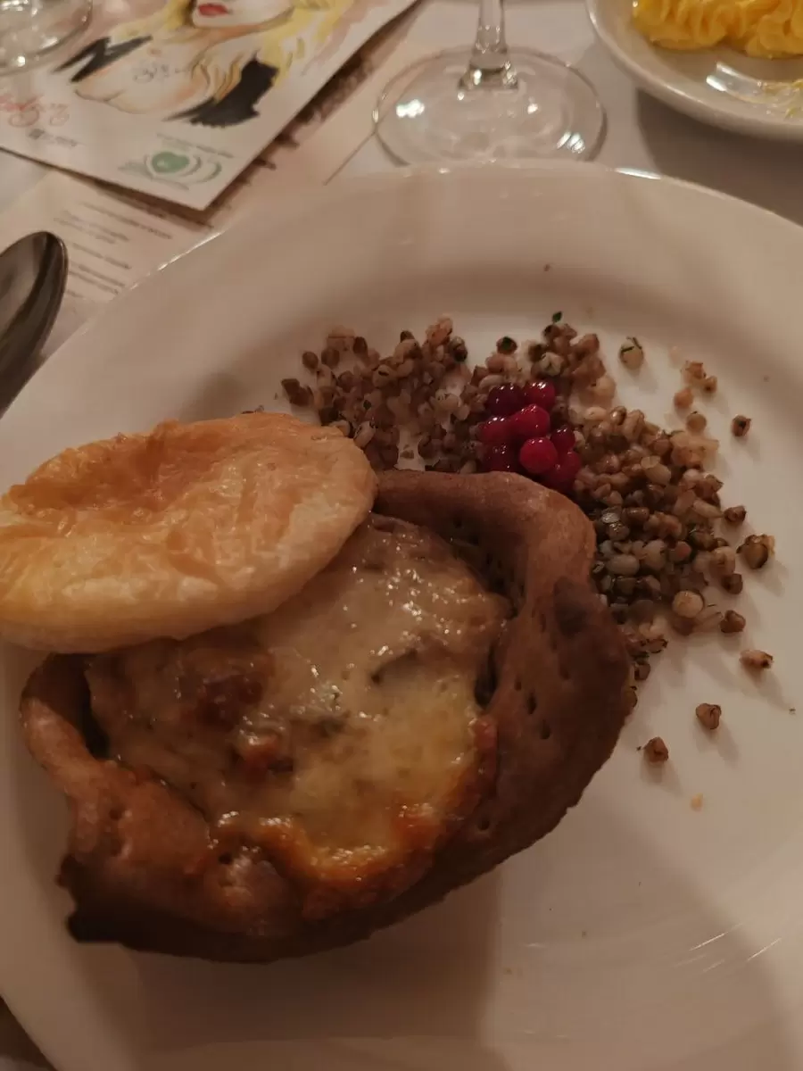 Неповторимый жюльен с белыми грибами