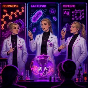 Серебро лечит, а бетон сам себя зашивает?