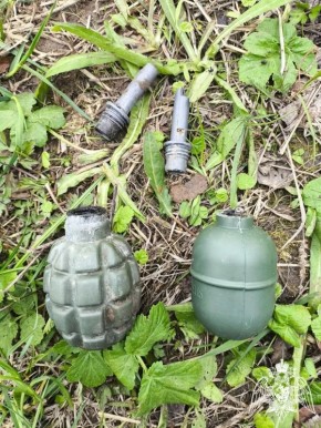 Похожие на гранаты предметы нашли у жилого дома в Ивановском округе