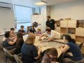 Мастер-класс по созданию сухого армейского душа прошёл в Москве