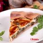 Пирог из полбяной муки с овощами и сыром