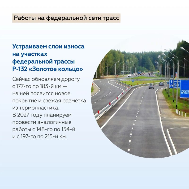 Дорожные работы в Ивановской области Дорожные работы в Ивановской области