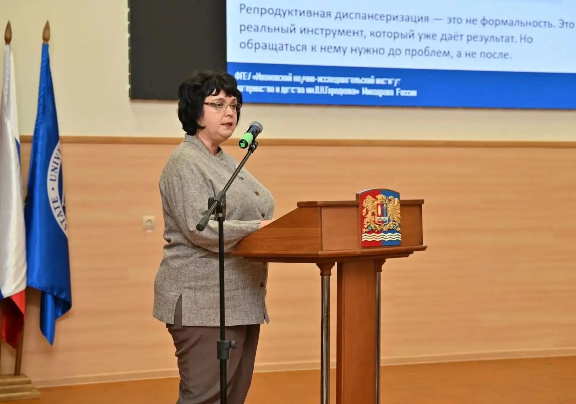 Руководитель ивановского НИИ материнства и детства Анна Малышкина представила большой доклад на «Покровских чтениях»