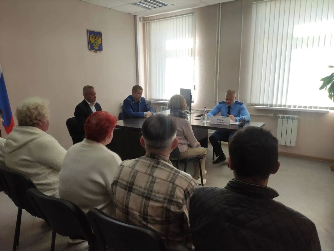 Прокурор области Андрей Жугин провел личный прием граждан в прокуратуре Гаврилово-Посадского района