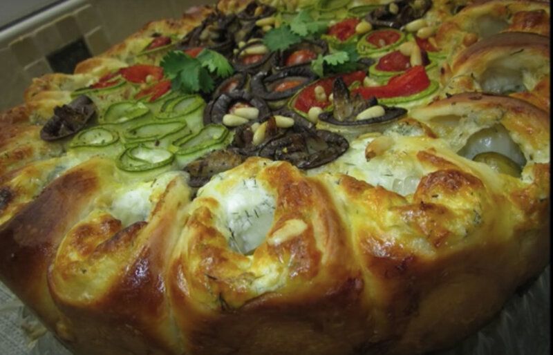 Итальянский овощной пирог: вкусно и низкокалорийно